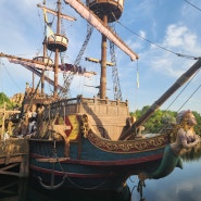 짧고 굵게 상하이 즐기기 (5일차) - 디즈니가 연출하는 해적들의 바다 모험, 트레저 코브