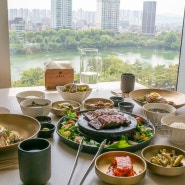 석촌호수뷰 잠실맛집 동화고옥 롯데월드몰점