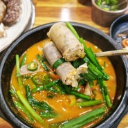 동탄 용가마순대 모듬순대가 맛있는 순대국밥 맛집