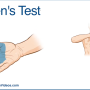 손목 관련 손상 검사(Wrist special test)-Phalen's test,Reverse phalen's test,Tinel's sign test