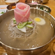 대화역 냉면 삼지연 평양냉면 맛있다