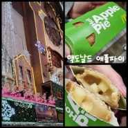 일본 여행 / 일본에서만 먹을 수 있는 애플파이 후쿠오카 맥도날드 신텐초점 (ft. 텐진 맛집)