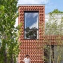 벽돌로 패턴을 만든 캐나다 2층단독주택 인테리어 디자인