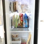 냉장고 정리 트레이 다이소 책꽂이 냉동실 정리 방법
