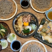오사카성 맛집 부모님과 일본 가족여행 소바 미슐랭 맛집 슈하리