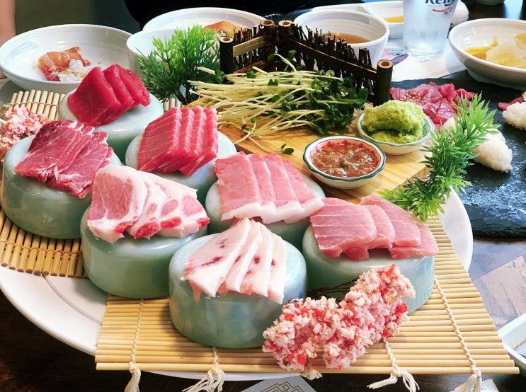 참치회 무한리필 평촌맛집 술은못참치 술못참 세트 강추 : 네이버 블로그