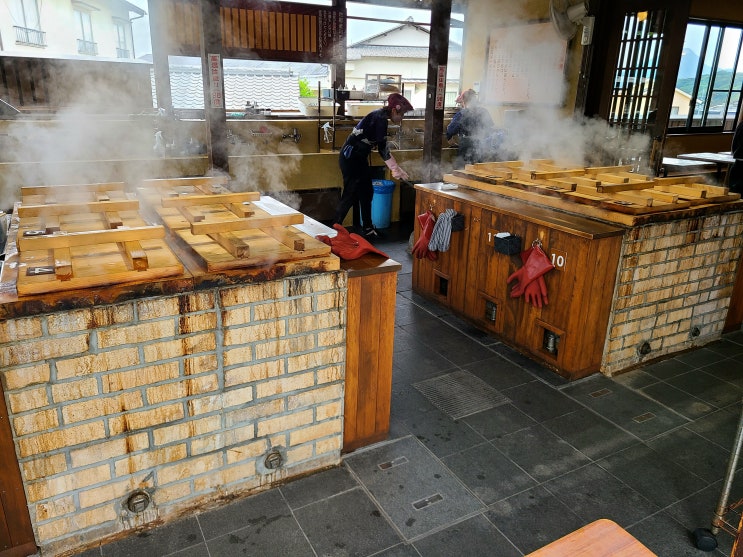 [벳푸 맛집] - 지옥 찜 공방 간나와 (지옥 찜)