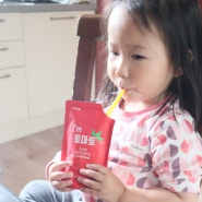 어린이 건강간식 4살 아기 토마토 착즙 과채주스