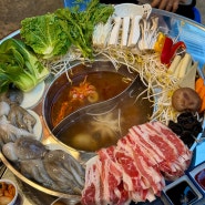 [부산]동래맛집 / 술을 부르는 포차감성! 소고기 쭈꾸미 샤브샤브 맛집 ‘걍부산’ 부산 동래역 맛집
