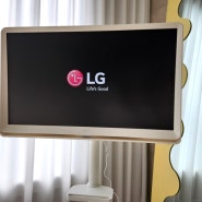 LG 룸앤티비 27TQ600SW :) 카멜마운트 삼텐바이미 TV거치대 설치로 엘텐바이미 만들기