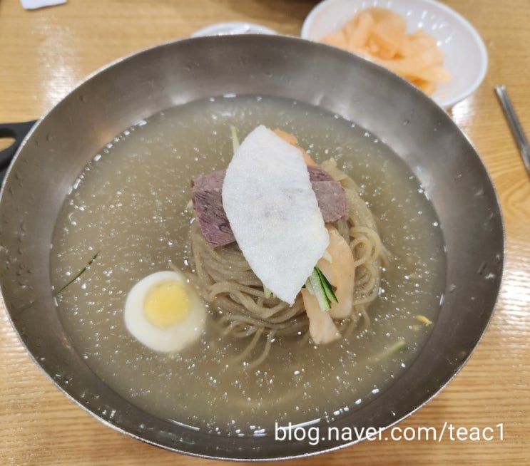 평양냉면 맛집 을밀대 무교점 : 네이버 블로그