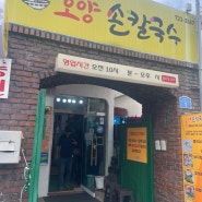 제주시 칼국수 4계절콩국수 오양손칼국수