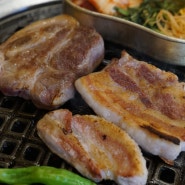 [화곡역맛집] 짚불로 초벌하고 연탄으로 구워먹는 고기 맛집 '리연탄 강서화곡본점'