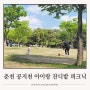 춘천 공지천 의암공원 아이랑 잔디밭 피크닉 소풍