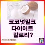 코코넛밀크 다이어트 방법 효능 칼로리 영양성분: 주의할 점은?