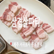 서귀포 현지인 맛집 제주산 생고기만 취급하는 삼겹살 파티