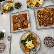 파주 마장호수 코다리맛집 코찜코찜 뷔페식 식사 아침 점심 저녁 가성비 한식밥집