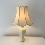 빈티지램프 ♣ Vintage grand hexagonal ceramic lamp