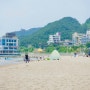 부산 송정해수욕장 놀거리 서핑 샤워 주차장 죽도공원 산책
