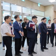 박경귀 시장, 둔포 국민체육센터 '사용자 안전에 최선을'