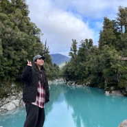 🇳🇿 뉴질랜드 워홀 D+179 :: 웨스트코스트 여행(2)_해가 없어도 맑은 호키티카 고지 Hokitika Gorge | 프란츠 요셉 하카하우스