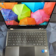 강동구 중고노트북 매입 hp x360 i7 1165g7 [중고컴퓨터pc 매매전문매장] #송파구 #강동구 #하남시 #중랑구 #강남구 #컴퓨터수리매장 #업그레이드매장