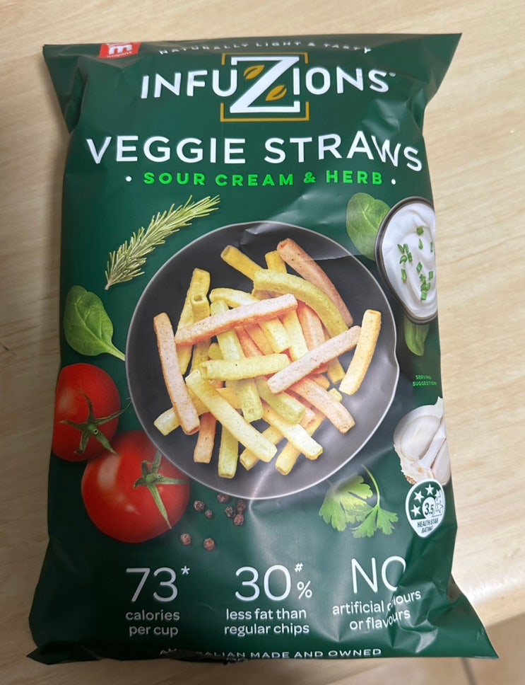호주 스낵 Infuzions Veggie Straws : 네이버 블로그
