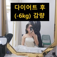 다이어트한약 3달동안 6kg 감량 성공 다들 놀랐던 찐후기