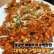 # 알콜트립 40. 매콤한게 아주 맛있어서 아주 아구(?)를 날리고 싶은 청주 복대동 맛집 "대왕아구찜해물찜"