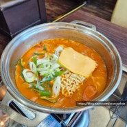 강남대맛집 엉클존슨 부대찌개 점심메뉴로 굿