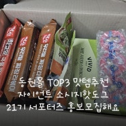 동원몰 TOP3 맛템추천 자이언트 소시지핫도그 21기 서포터즈 홍보모집해요