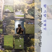 서울 중구 그라운드시소 센트럴에서 이경준 사진전 원 스텝 어웨이 보고 오다