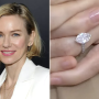 나오미왓츠(Naomi Watts) 5만달러 마퀴즈컷 다이아몬드 결혼 반지