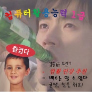 [균쌤의 합격다드림] 컴퓨터 활용능력 강의 추천