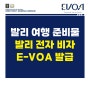 발리 전자 비자 발급 방법 / 발리 여행 준비물 인도네시아 E-VOA