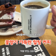 산책하고 생각나는 태릉근처 커피와 케이크 맛집 투썸플레이스 구리 별내 카페