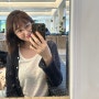 레트로 이와모토 투명안경테로 트렌디하게 긱시크 안경 패션 완성 하기