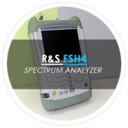 중고계측기판매 대여 렌탈 - R&S FSH4 (로데슈바르츠) 휴대용 스펙트럼 분석기 - All-in-one Handheld Spectrum Analyzer