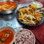 오랜만에 서울역 태향에서 탕수육과 짬뽕을 먹다.