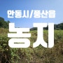 경북 안동시 풍산읍 현애리 ♥토지(전)♥ 경매/급매 #2023타경102574# [2차 06/24]