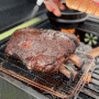 [비프립 8시간]테라스그릴 고기 통째로 굽기 훈연청크 그릴보스 사용법