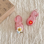 14개월 아기 여름 신발 대전 신세계백화점 토박스 미니멜리사 토들러 포세션 샌들 라이트핑크 구매 후기