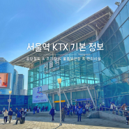 서울역 KTX 타는 곳 주차장 공항철도 수하물 물품보관함 푸드코트 맛집 카페