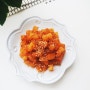 단무지무침 단무지요리 밑반찬 종류 도시락반찬 김밥단무지무침