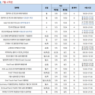 신촌편입학원 7월 정보 총정리