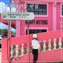 괌 핑크건물 맛집 헤비히터스 유명 포토스팟