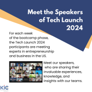 미국 진출 엑셀러레이팅 프로그램, 'Tech Launch 2024' 부트캠프 연사 소개