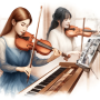 캐논 바이올린 피아노 듀엣, 한국과 중국의 행복한 음악 콜라보