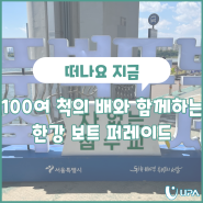 100여 척의 배와 함께하는 한강 보트 퍼레이드 후기! (feat. 차 없는 잠수교 뚜벅뚜벅 축제)