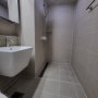 진주 평거동 퀸즈웰가 욕실 부분리모델링 및 현관 주방 타일 시공